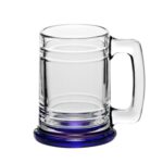 Libbey Idelle Glass Beer Mugs - 15 Oz. - 8
