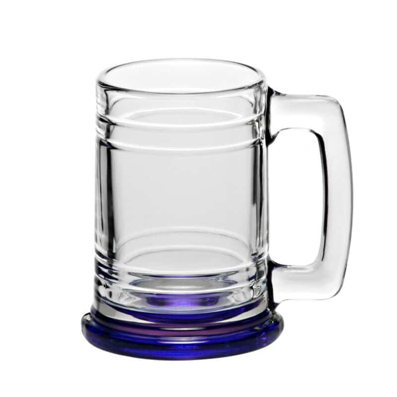Libbey Idelle Glass Beer Mugs - 15 Oz. - 8