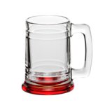 Libbey Idelle Glass Beer Mugs - 15 Oz. - 9