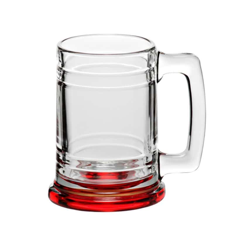 Libbey Idelle Glass Beer Mugs - 15 Oz. - 9