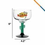 Libbey Jelina Cactus Glasses - 16 OZ. - 3