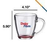Libbey Kacey Tapered Coffee Mugs - 15.5 Oz. - 3