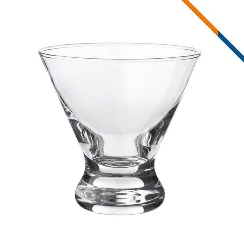 Libbey Latery Stemless Martini Glasses - 8.25 Oz. - 1