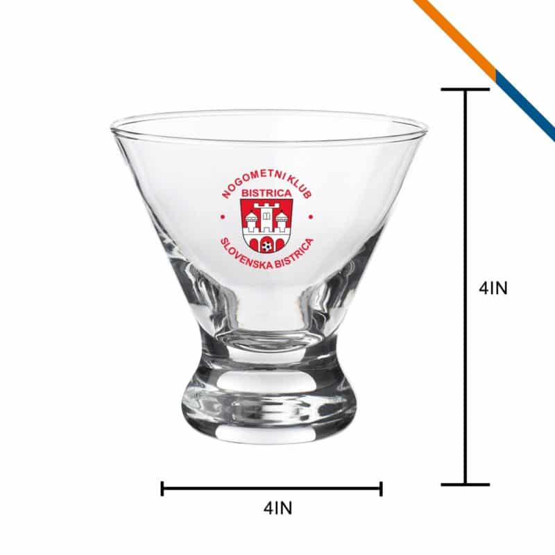 Libbey Latery Stemless Martini Glasses - 8.25 Oz. - 3