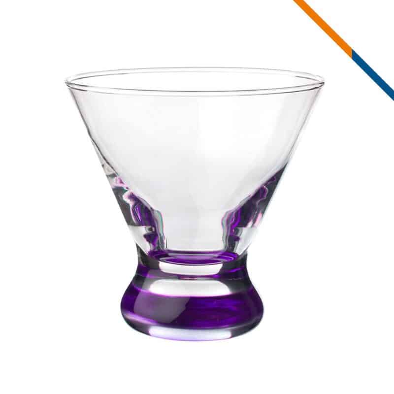 Libbey Latery Stemless Martini Glasses - 8.25 Oz. - 4