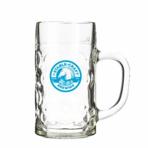 Libbey Oktoberfest Beer Mug 22 oz - Classic German-Style Glass Stein with Handle