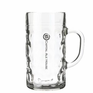 Libbey Oktoberfest Beer Mug 41 oz - Large Glass Stein with Handle