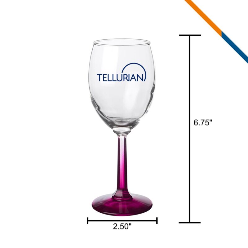 Libbey Pedia Wine Glasses - 6.5 Oz. - 3