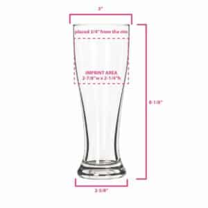Libbey Pilsner Glass 16 oz - Clear Promotional Drinkware