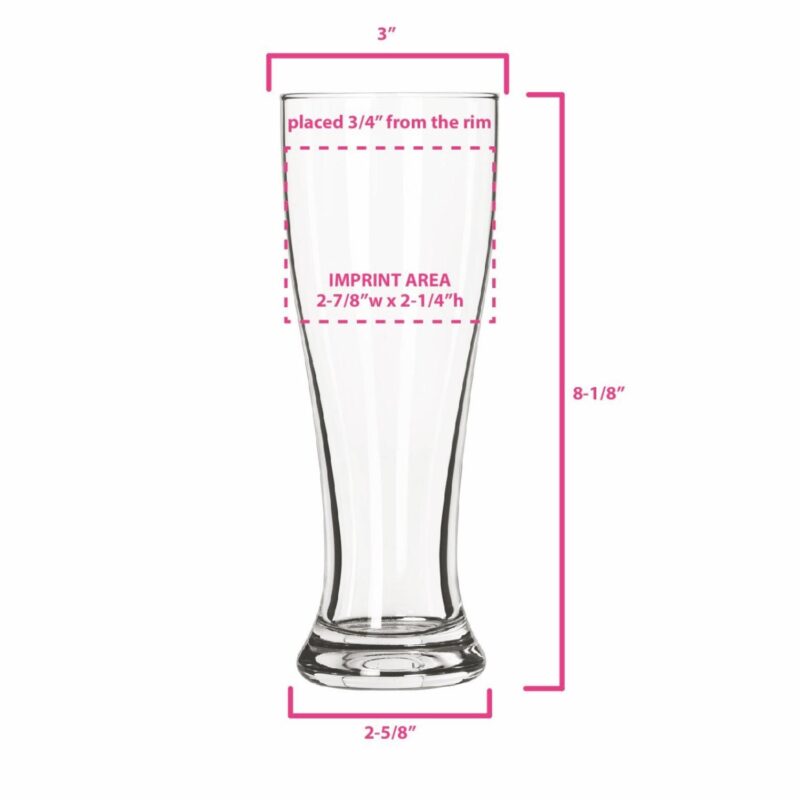 Libbey Pilsner Glass 16 oz - Clear Promotional Drinkware