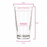 Libbey Pint Glass 20 oz - Classic Conical Beer Glass