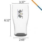 Libbey Rosal Pub Beer Glasses - 3