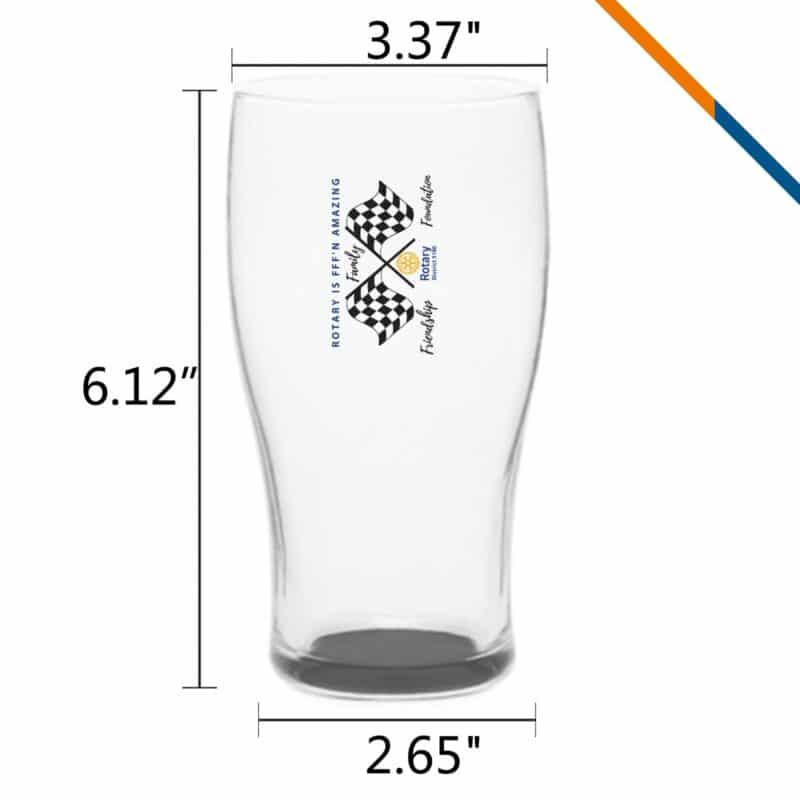 Libbey Rosal Pub Beer Glasses - 3