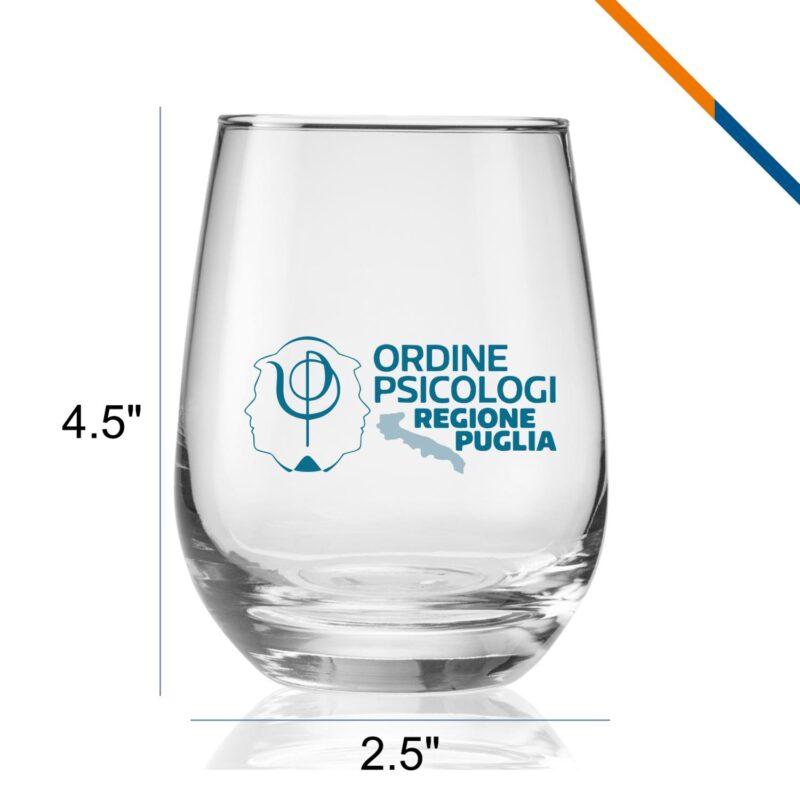 Libbey Rupert Stemless Wine Glasses - 15.25 Oz. - 3