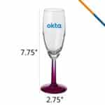 Libbey Salo Champagne Flutes - 6 Oz. - 3