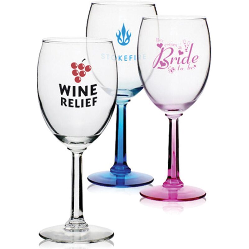 Libbey Salud Grande Wedding Martini Glasses 8.5 oz