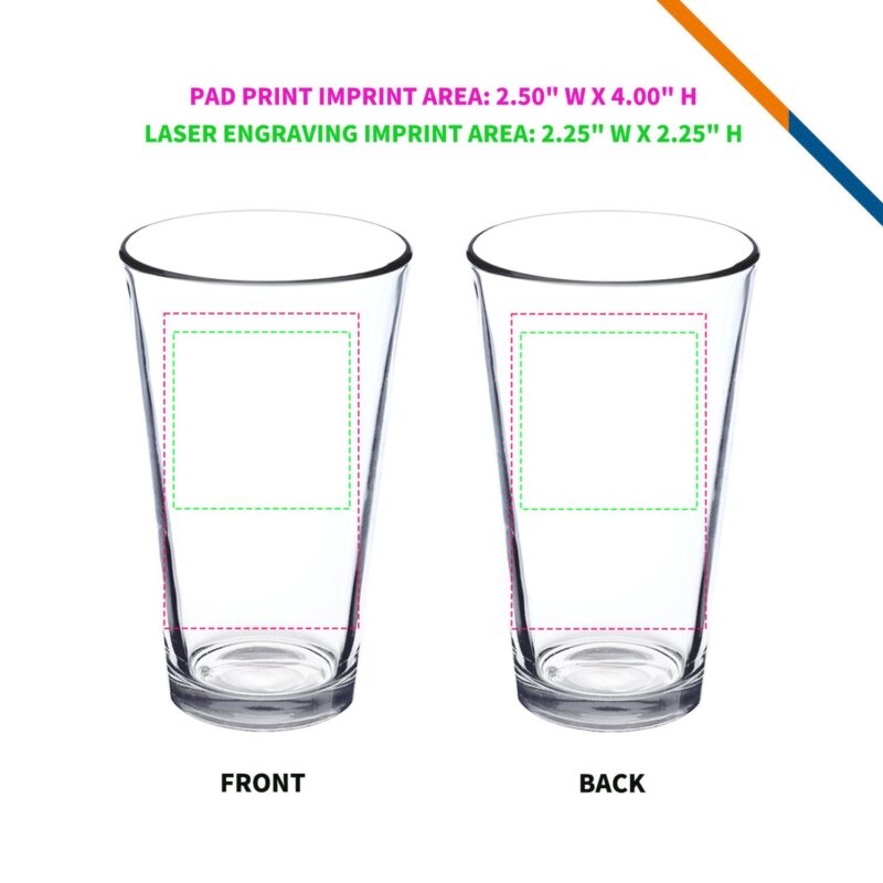 Libbey SipVolt Pint Glasses - 16 OZ. - 4