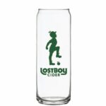 Libbey Slim Can Glass 12.5 oz. - Clear Can-Shaped Promotional Drinkware