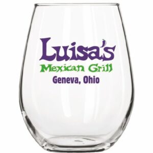 Libbey Stemless White Wine Taster 11.75 oz - Made in USA