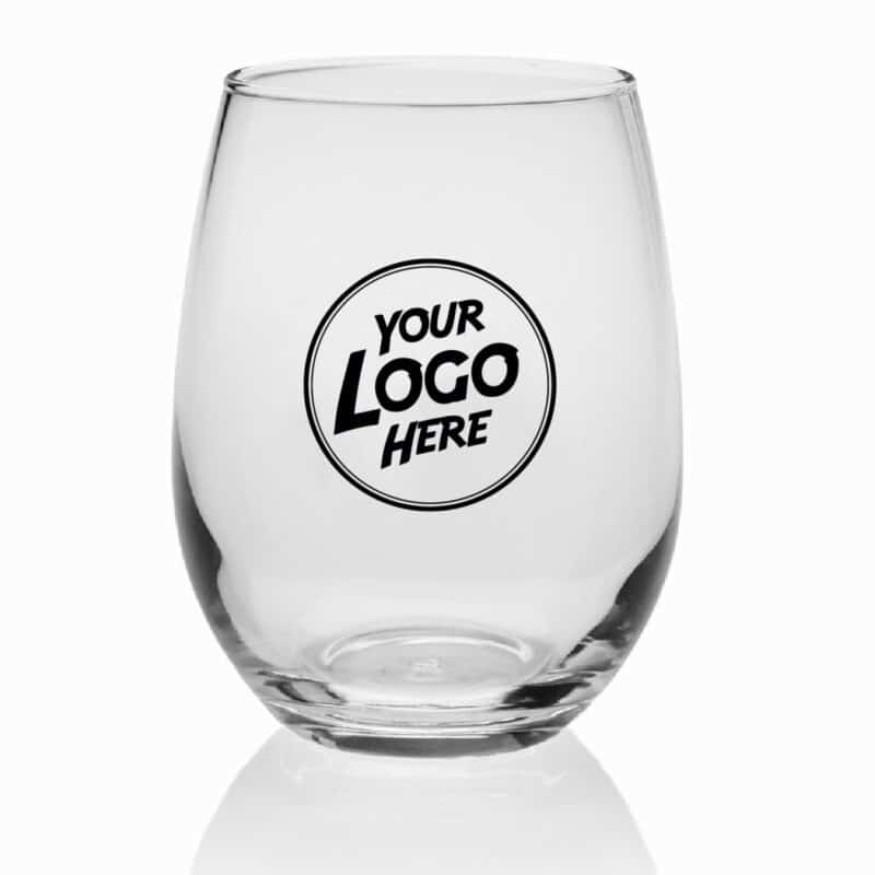 Libbey Stemless Wine Glasses - 9 oz - 2