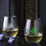 Libbey Stemless Wine Glasses - 9 oz - 9