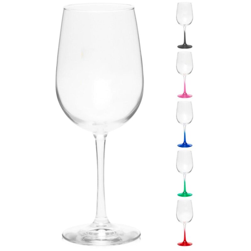 Libbey Tall Wine Glasses 16 oz - 1