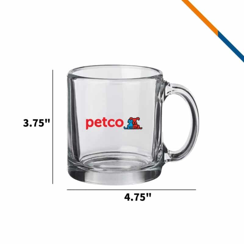 Libbey Ulysses Glass Coffee Mugs - 13 OZ. - 3
