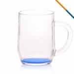 Libbey Uster Glass Mugs - 10 OZ. - 5
