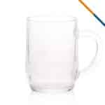 Libbey Uster Glass Mugs - 10 OZ. - 6