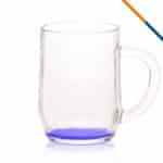 Libbey Uster Glass Mugs - 10 OZ. - 9