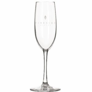 Libbey Vina Champagne Flute 8 oz - Branded Drinkware for Events