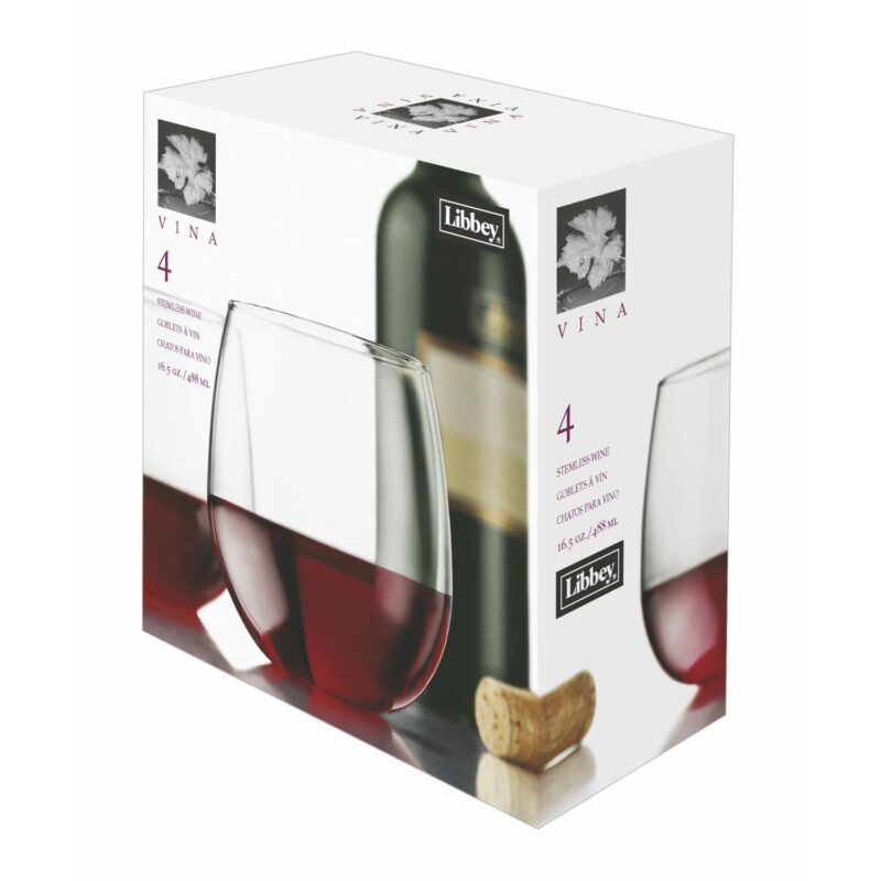 Libbey Vina Stemless Red Wine Glass