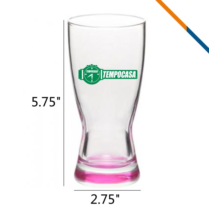 Libbey Ward Hourglass Pilsner Glasses - 3