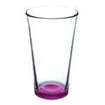 Pub Crawl 16 oz Libbey Pint Glasses with Color Bottom - 2