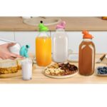 Silicone Milk Bottle Cap Compatible W/ Stanpac & Libbey Glass Bottles - 2