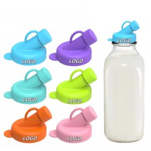 Silicone Milk Bottle Cap Compatible W/ Stanpac & Libbey Glass Bottles