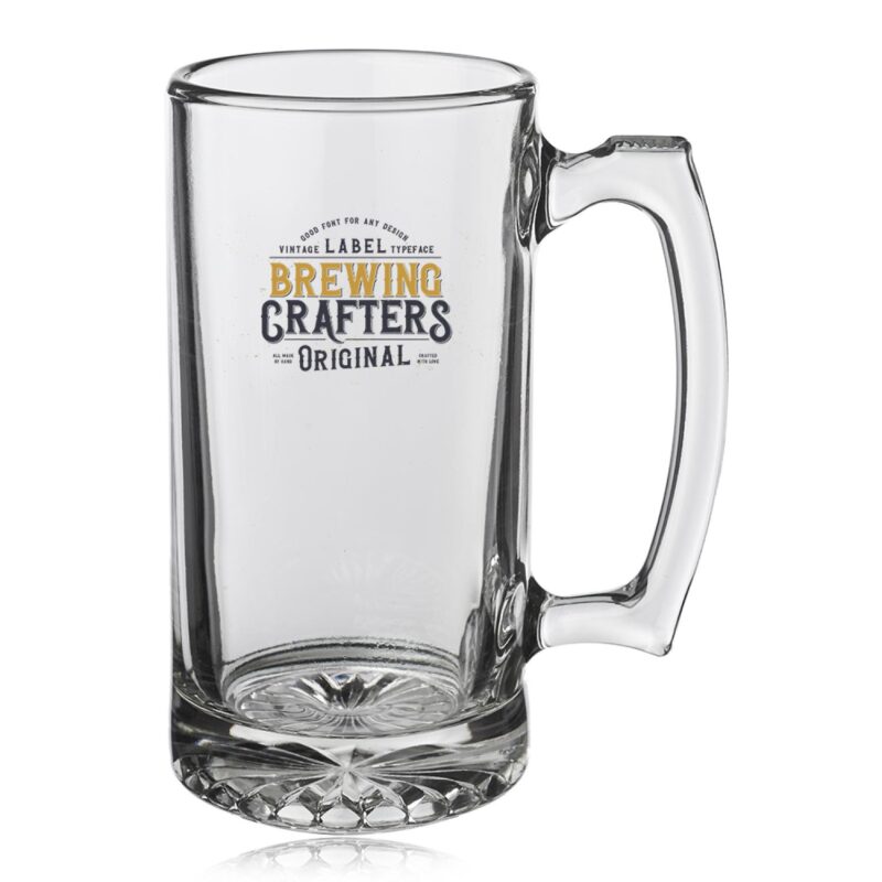 USA Made 12oz Libbey Beer Mug - 8