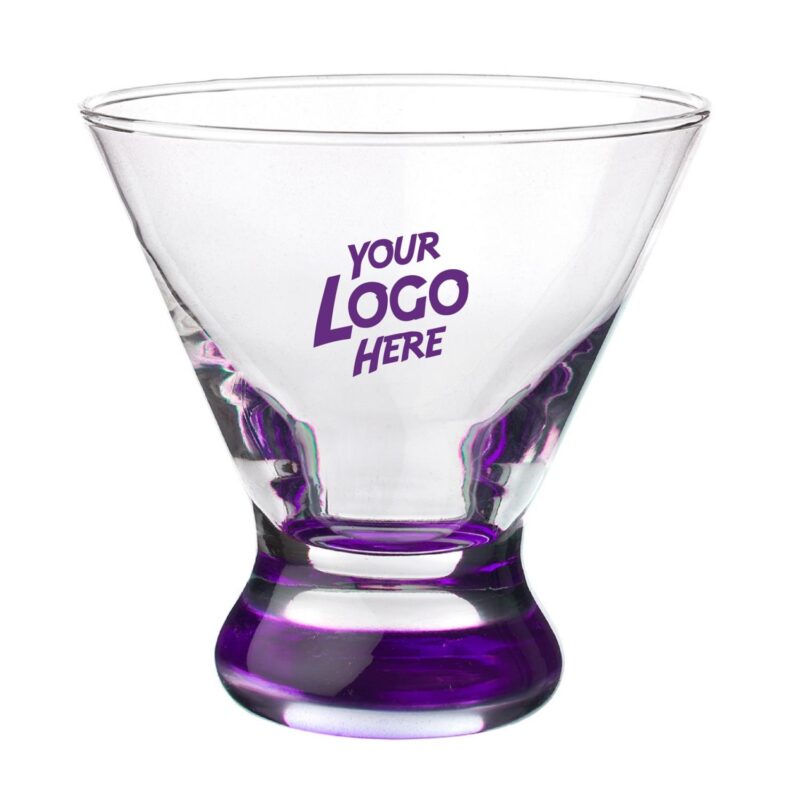 Libbey Cosmopolitan Stemless Martini Glasses 8.25 oz - 8