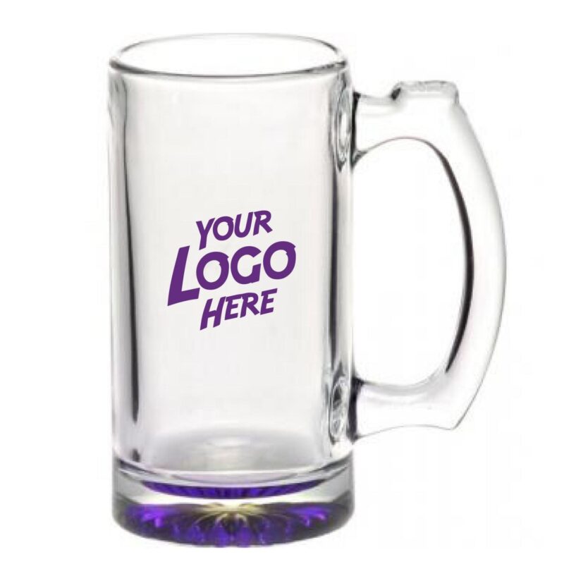 Libbey Groomsmen Glass Beer Mugs 12 oz - 6
