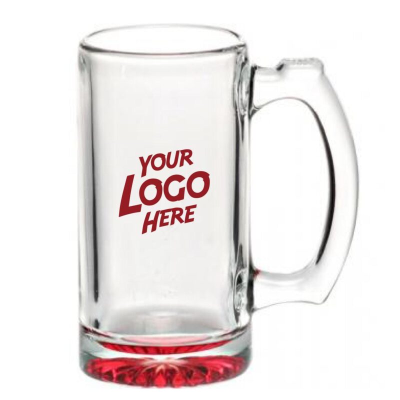 Libbey Groomsmen Glass Beer Mugs 12 oz - 7