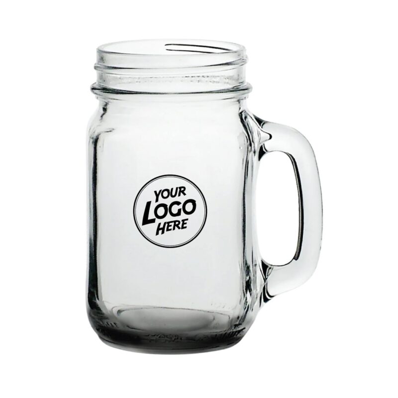 Libbey Mason Jars with Handles - 16 oz - 2