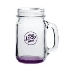 Libbey Mason Jars with Handles - 16 oz - 7