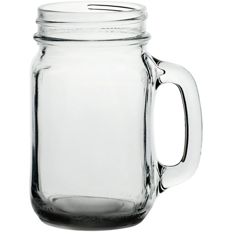 Libbey Mason Jars with Handles - 16 oz - 1