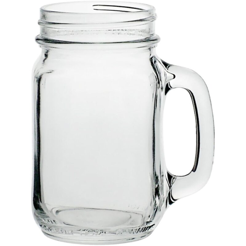 Libbey Mason Jars with Handles - 16 oz - 3