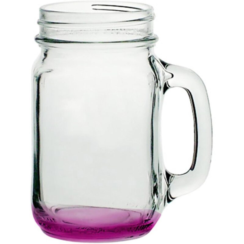 Libbey Mason Jars with Handles - 16 oz - 5