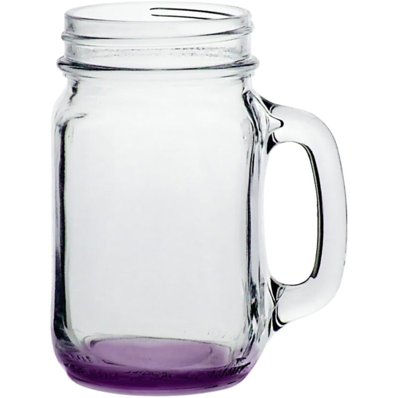 Libbey Mason Jars with Handles - 16 oz - 6