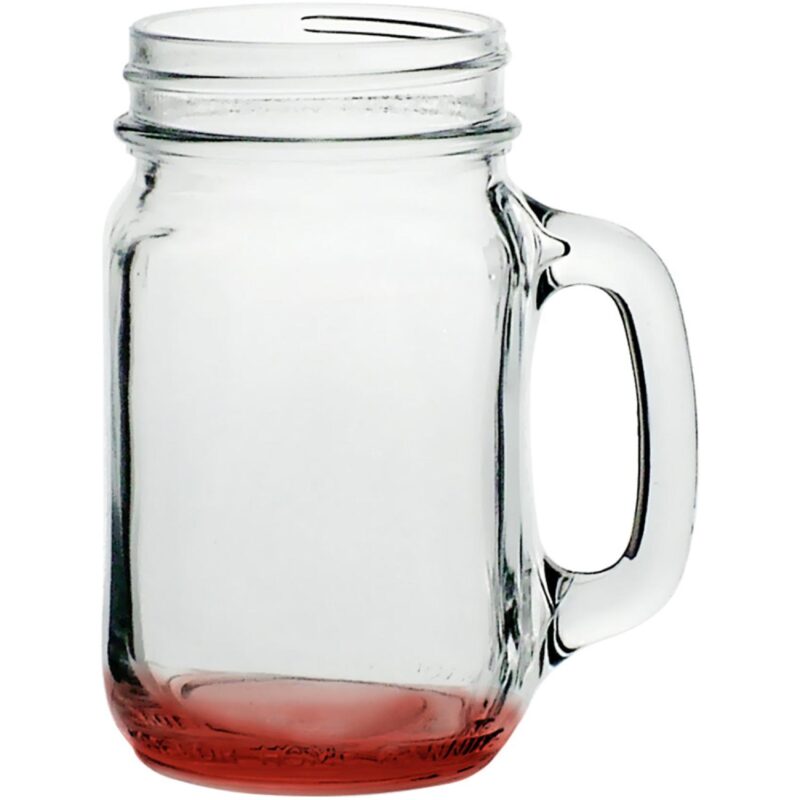 Libbey Mason Jars with Handles - 16 oz - 7