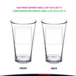 16 OZ. Libbey ClearSip Pint Glasses - 4