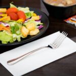 Libbey 100 030 Baguette II 7 1/4" X-Heavy Dessert Fork - 1