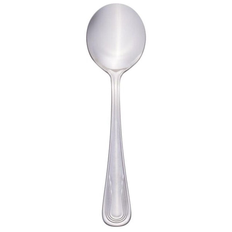 Libbey-129-016-Reflections-6-38-Heavy-Bouillon-Spoon-959129016 Libbey 129 016 Reflections 6 3/8" Heavy Bouillon Spoon